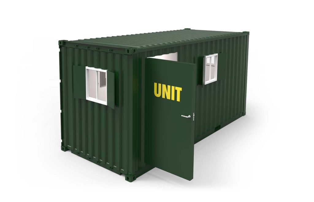 Site Canteens For Hire and Sale Site Accommodation Side Open