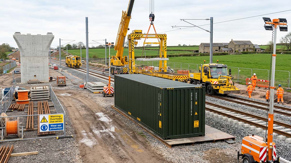 Container Management Project How Shipping Containers Support Infrastructure and Utility Projects ...